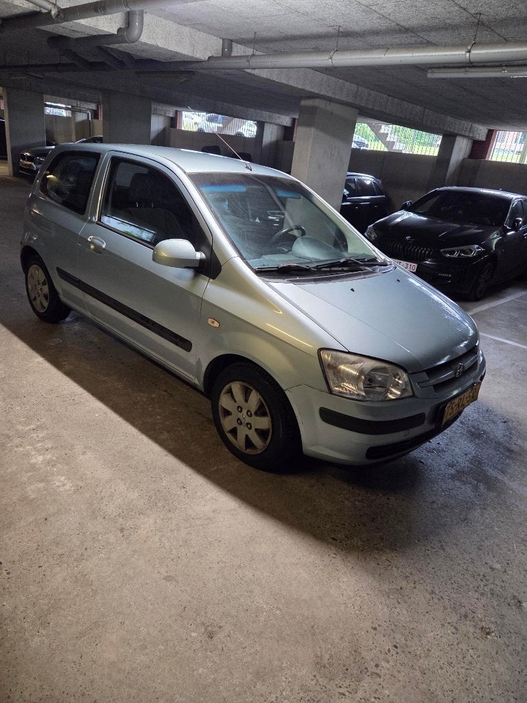 Hyundai Getz 1.3 3DRS 2005 Blauw, Voorwielaandrijving, 40 €/maand, 4 cilinders, Metallic lak