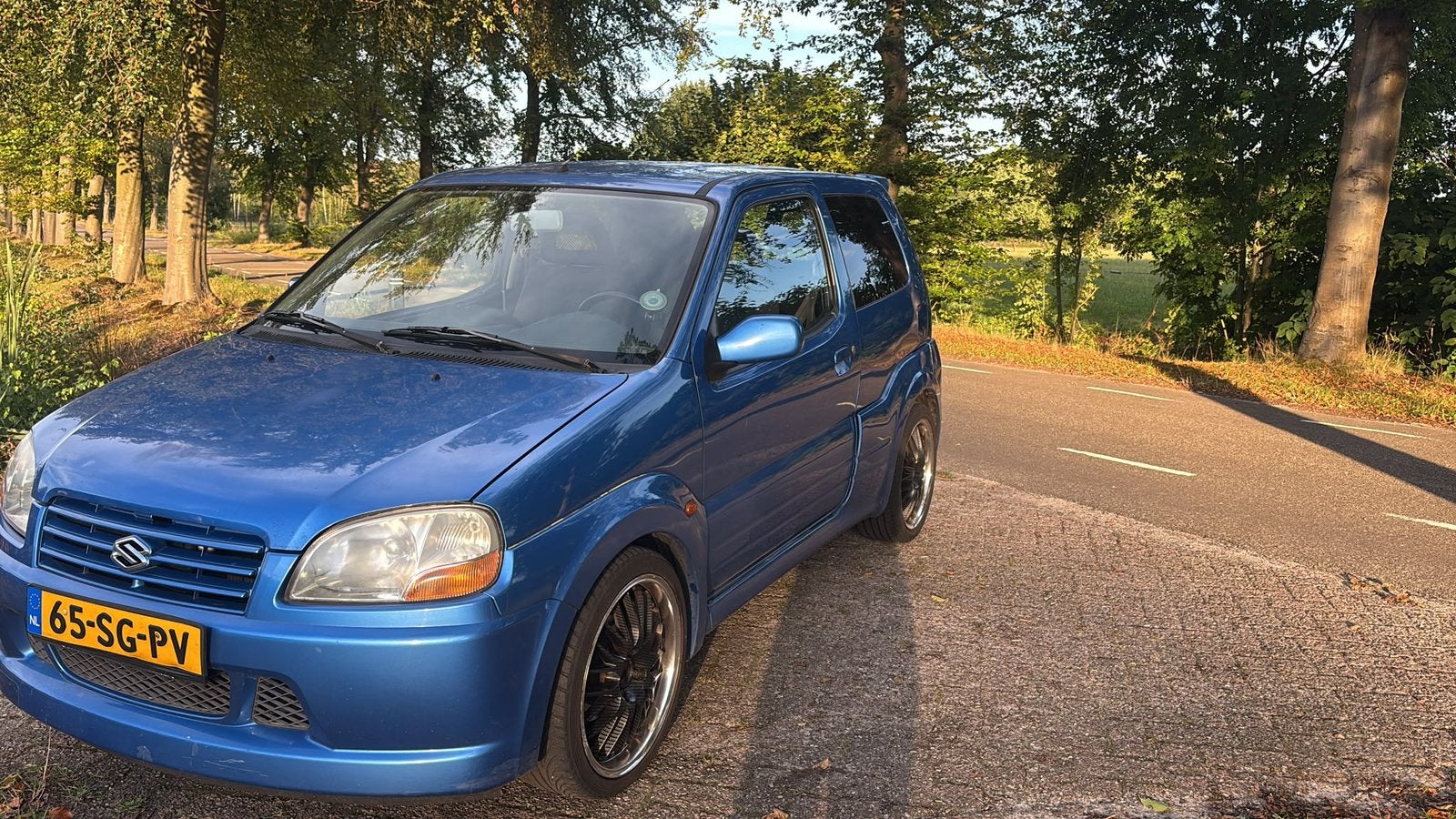 Suzuki Ignis 1.5 3D sport 2006 Blauw 3 eigenaar, Voorwielaandrijving, 4 cilinders, Handgeschakeld, 910 kg