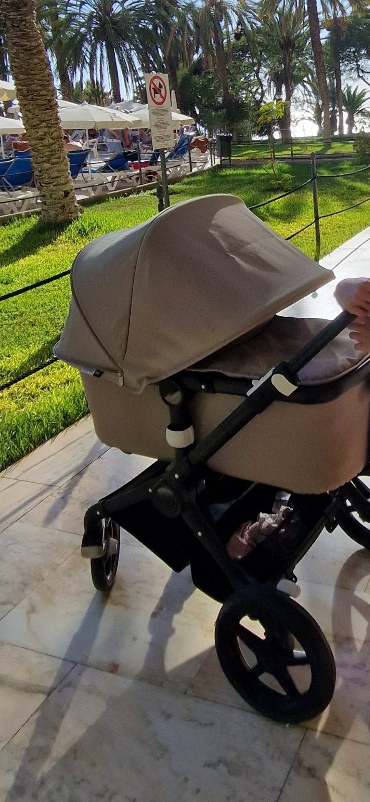 Bugaboo Fox kinderwagen – zwart frame – reiswieg & zitje, Ophalen, Gebruikt, Bugaboo
