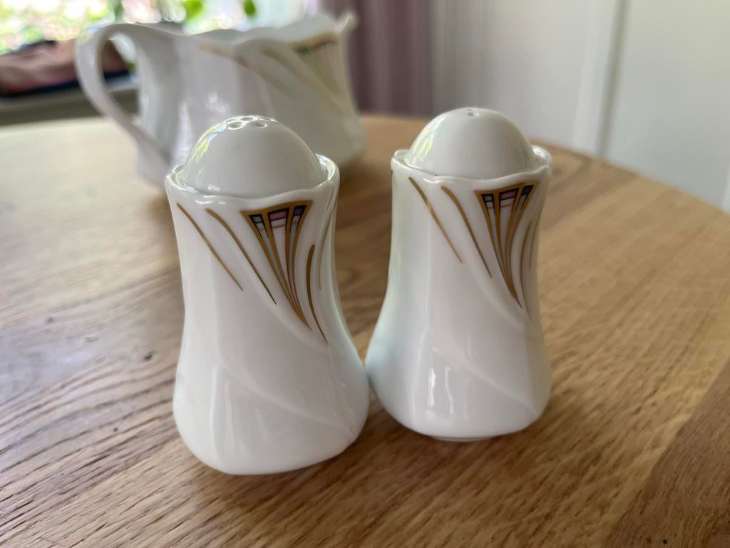 Elegant Peper- en Zoutstel - Perfecte Staat, Ophalen of Verzenden, Zo goed als nieuw, Keramiek, Overige typen