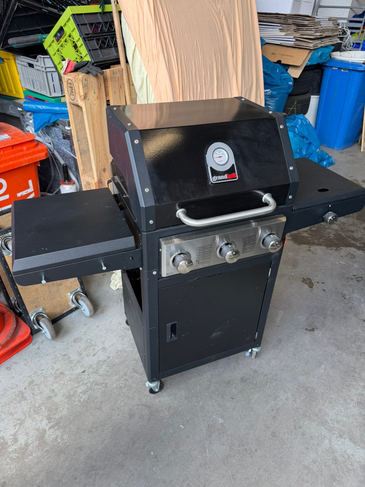Grandhall gas barbecue, Ophalen, Zo goed als nieuw