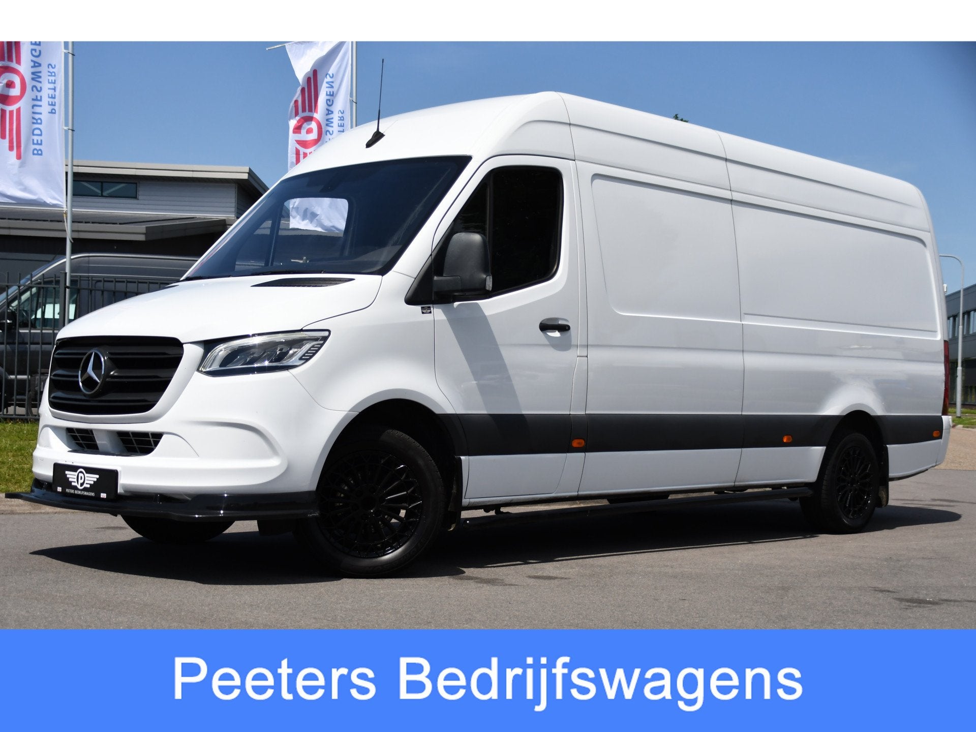 Mercedes-Benz Sprinter 316 2.2 CDI L3H2 PB Edition Camera, C, Auto's, Gebruikt, 4 cilinders, Start-stop-systeem, Wit