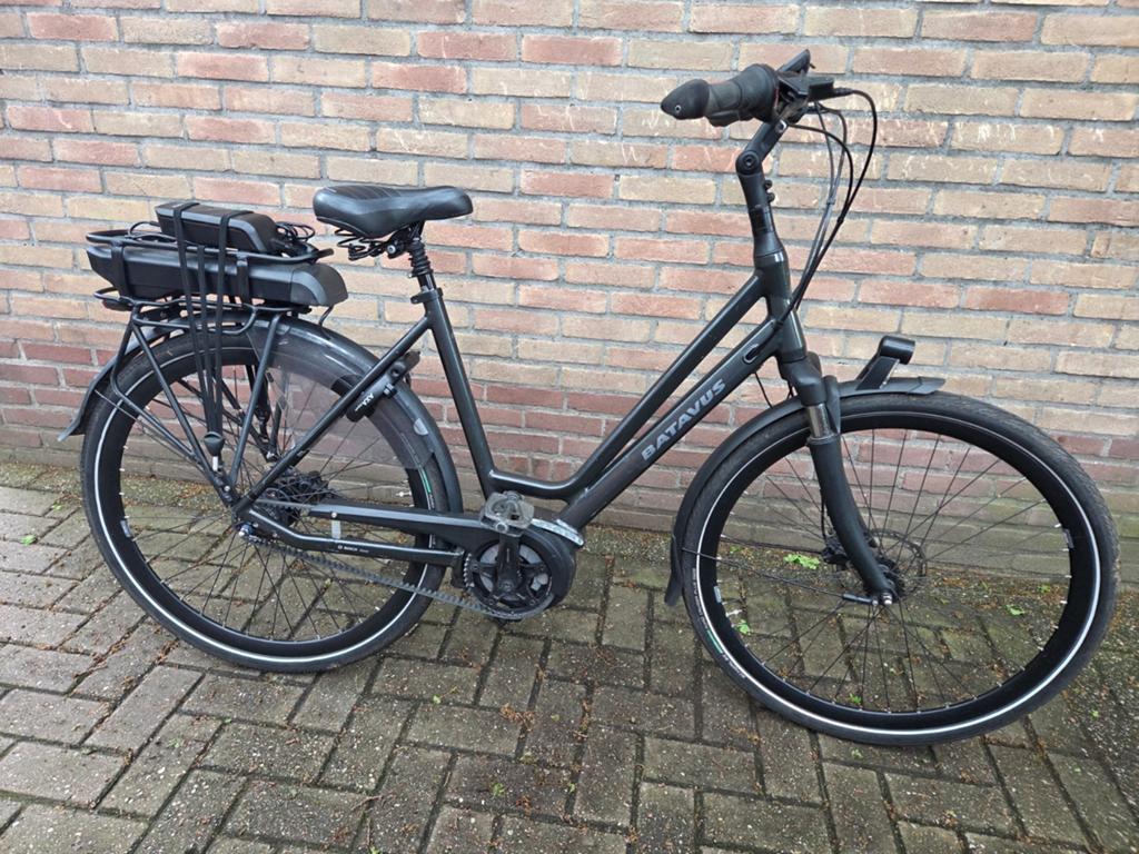 Batavus Dinsdag met Bosch middenmotor en riemaandrijving, 51 tot 55 cm, Ophalen, Zo goed als nieuw, Batavus