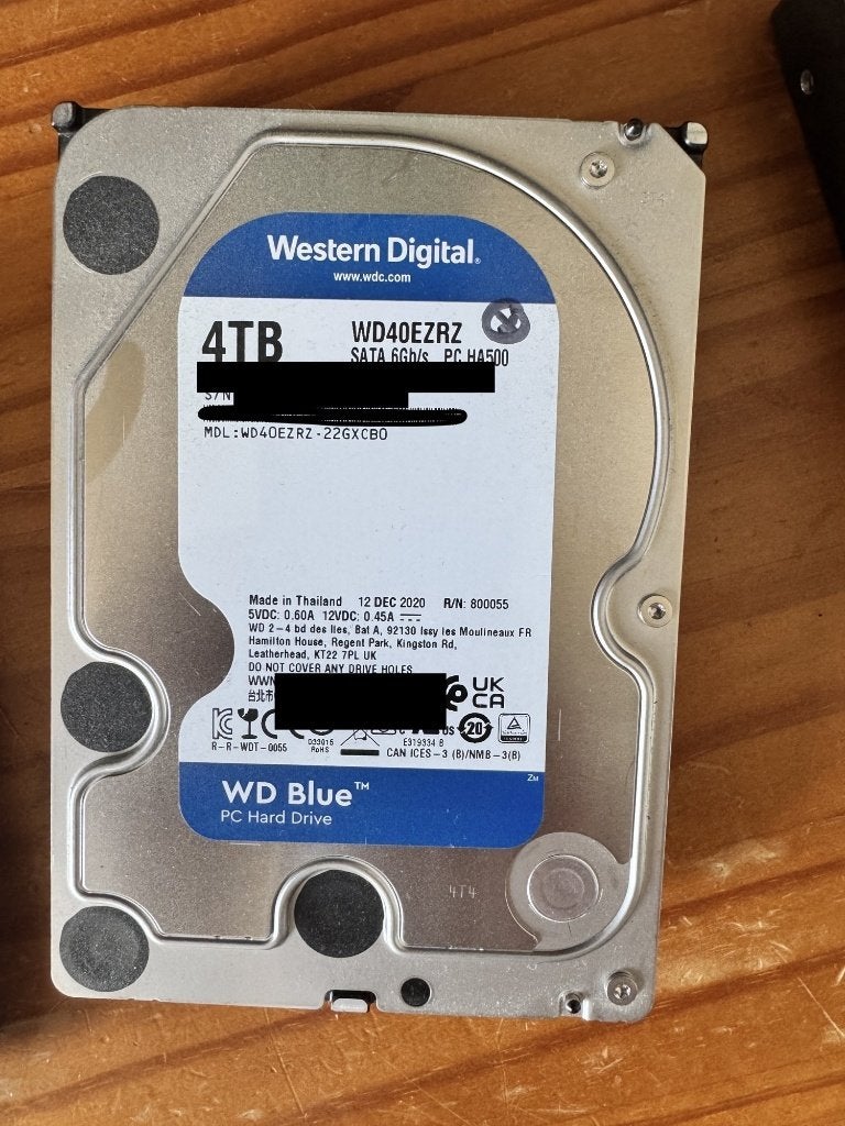 Kavel 9x HDD 20TB NAS - WD Red, WD Blue en Seagate IronWolf, Computers en Software, Harde schijven, Intern, Gebruikt, Ophalen of Verzenden