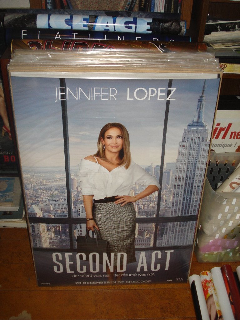 Second act Filmposter, Ophalen, Zo goed als nieuw, A1 t/m A3, Film en Tv