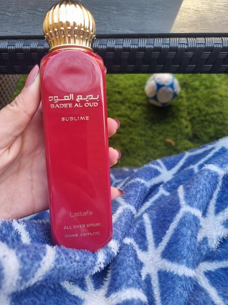 Lattafa Bade'e Al Oud Sublime All Over Spray, Ophalen of Verzenden, Nieuw