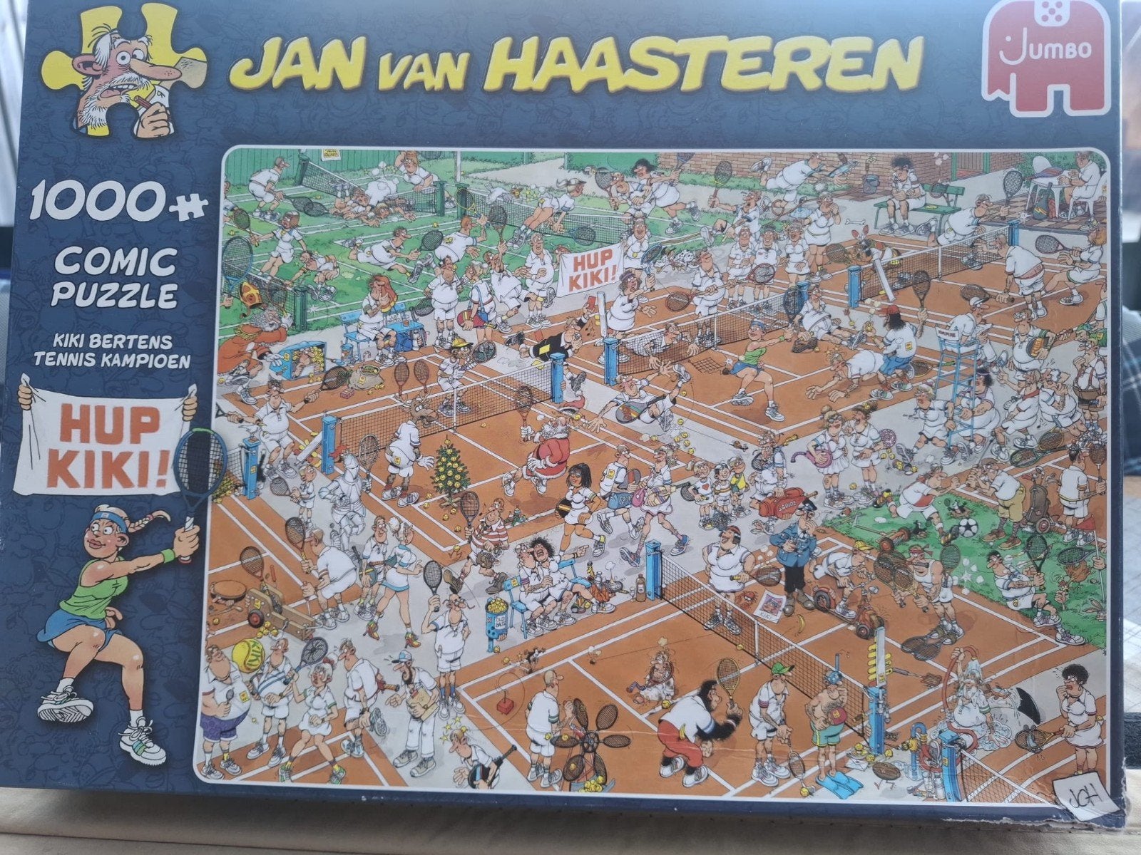 Jan van Haasteren ( Kiki Bertens ) puzzel, Ophalen of Verzenden, 500 t/m 1500 stukjes, Zo goed als nieuw