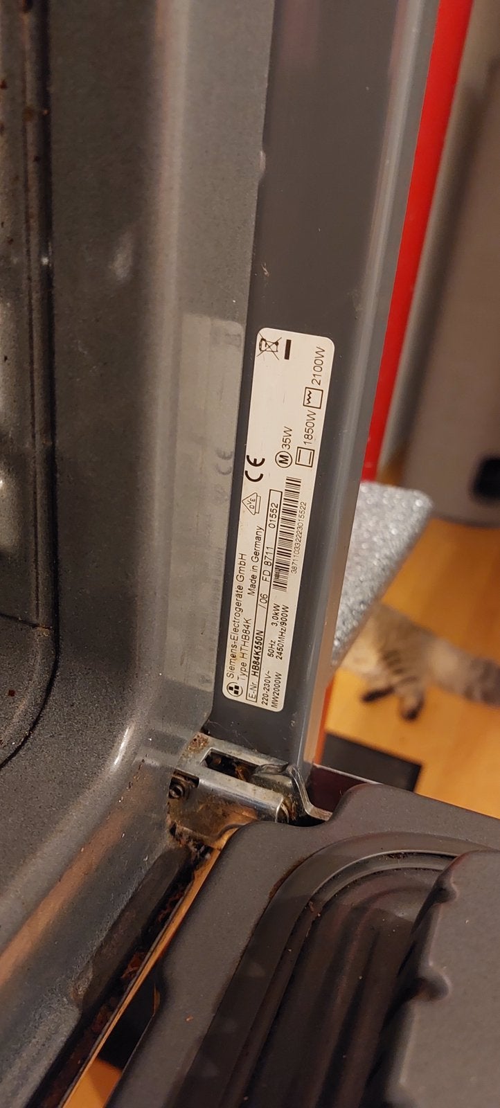 Siemens magnetron/oven, Ophalen, Gebruikt, Minder dan 10 lampen