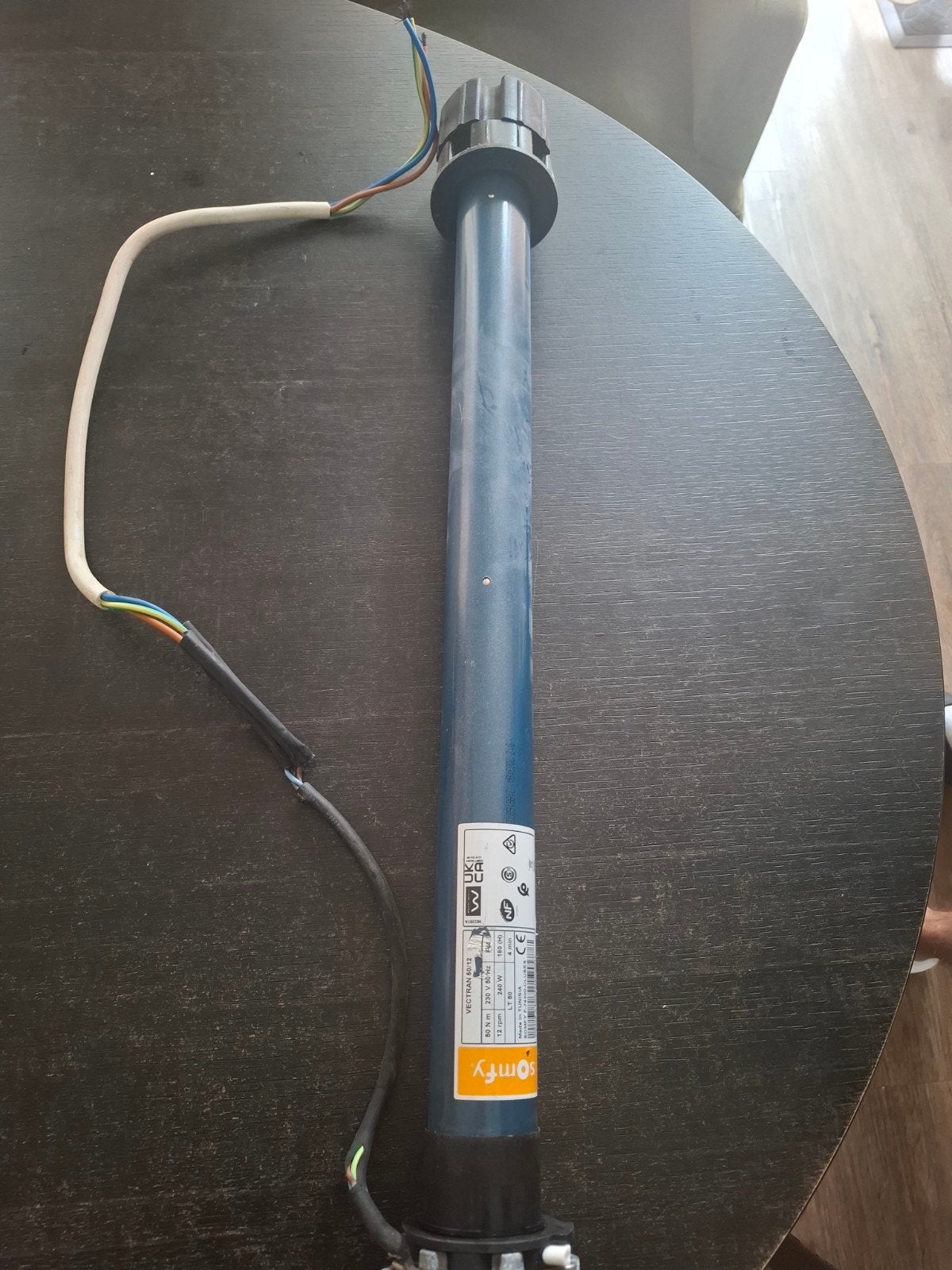 Somfy VECTRAN 50/12 buismotor  met afstandsbediening, Gebruikt, Overige kleuren, Minder dan 100 cm, Ophalen of Verzenden