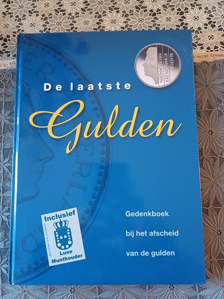 De Laatste Gulden Gedenkboek met Munten, Ophalen of Verzenden
