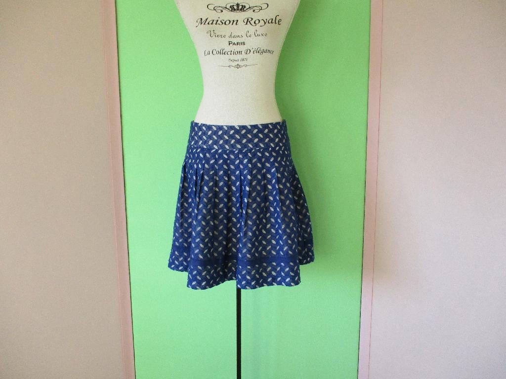 Steps rok maat 38, Kleding | Dames, Rokken, Zo goed als nieuw, Maat 38/40 (M), Blauw, Onder de knie, Ophalen of Verzenden