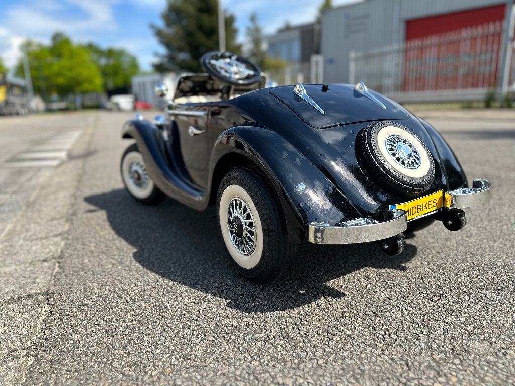 Accuvoertuigen Mercedes-Benz Typ 540K 12v metallic zwart, Bl, Nieuw