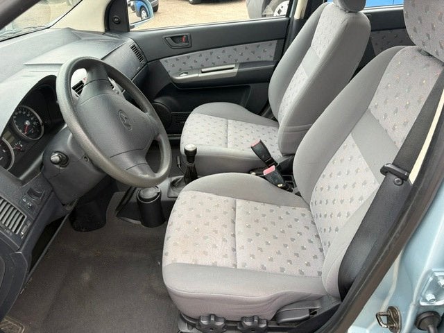 Hyundai Getz 1.3i Active Cool, '05, 5-drs, airco en 113000 k, Auto's, Hyundai, Voorwielaandrijving, 4 cilinders, Blauw, Origineel Nederlands
