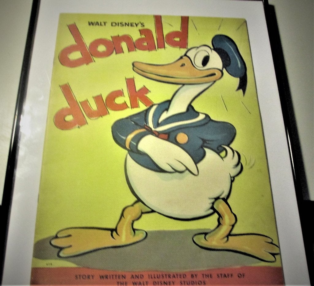 WALT DISNEY/ DONALD DUCK  ORIGINEEL  COMPLEET  1935, Ophalen of Verzenden, Zo goed als nieuw, Walt Disney, Eén stripboek