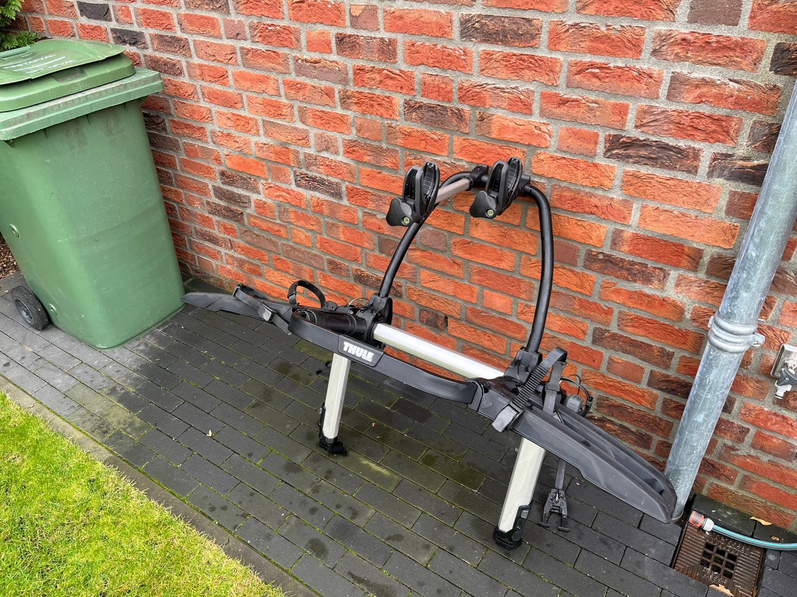 Thule Outway Platform 2 993, Zo goed als nieuw, Brede banden, 2 fietsen, Achterklepdrager