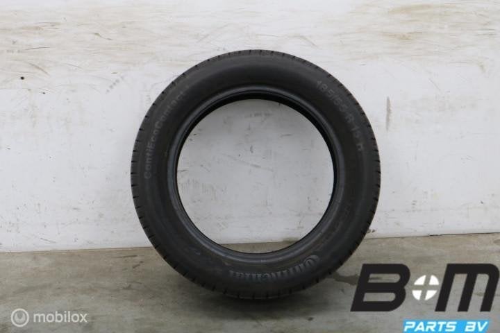 1 x 1855515 82H Continental EcoContact 5 met 5.5mm 185 55 15, Auto-onderdelen, Banden en Velgen, Gebruikt, Band(en)