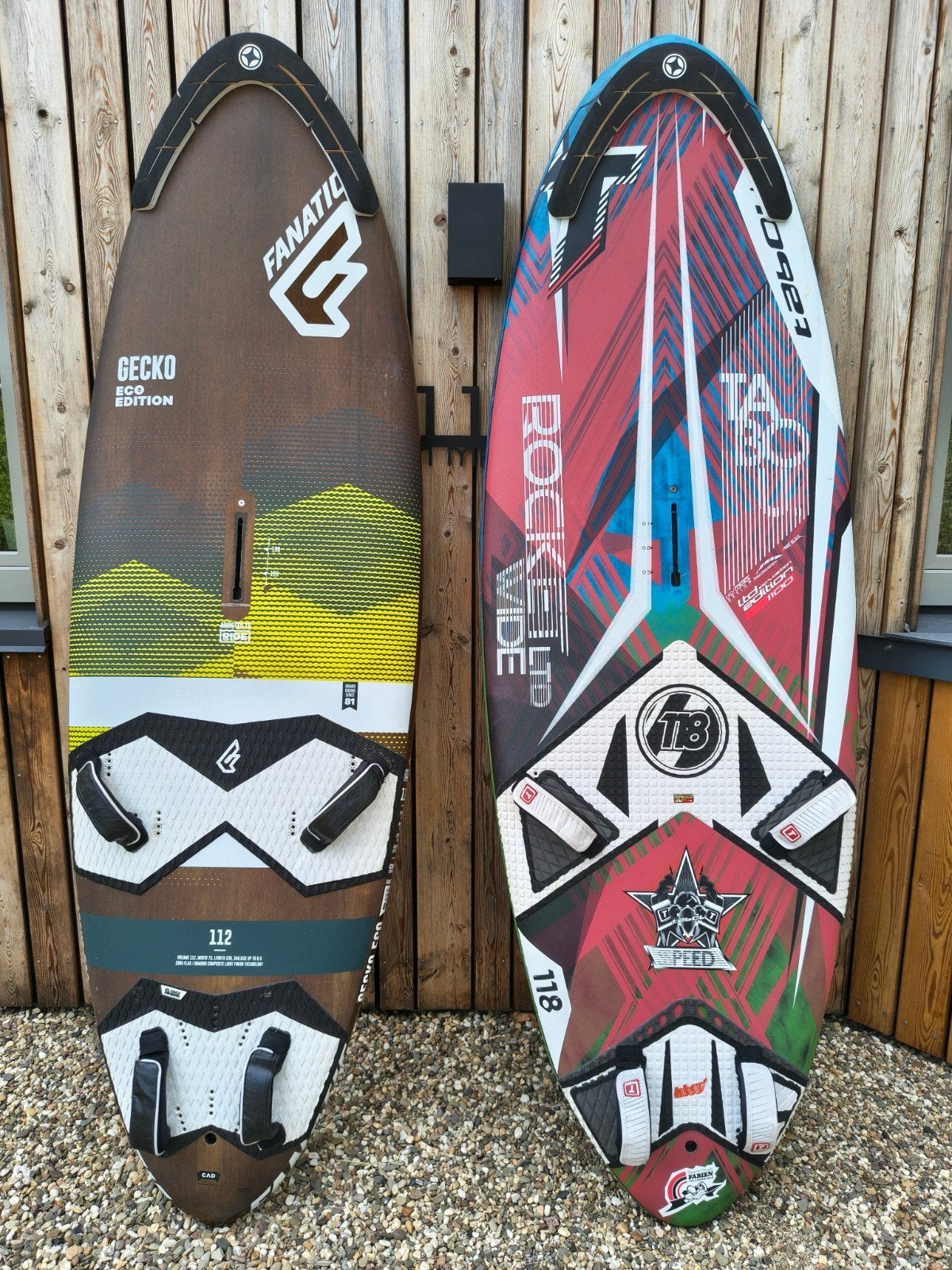 Complete set surfspullen: planken, zeilen, gieken en meer, Watersport en Boten, Windsurfen, Ophalen, Gebruikt, Complete set, Met mast