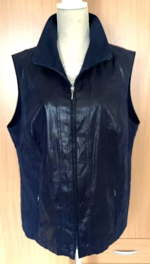 Erfo bodywarmer maat 46, Kleding | Dames, Bodywarmers, Ophalen of Verzenden, Zo goed als nieuw, Maat 46/48 (XL) of groter, Blauw
