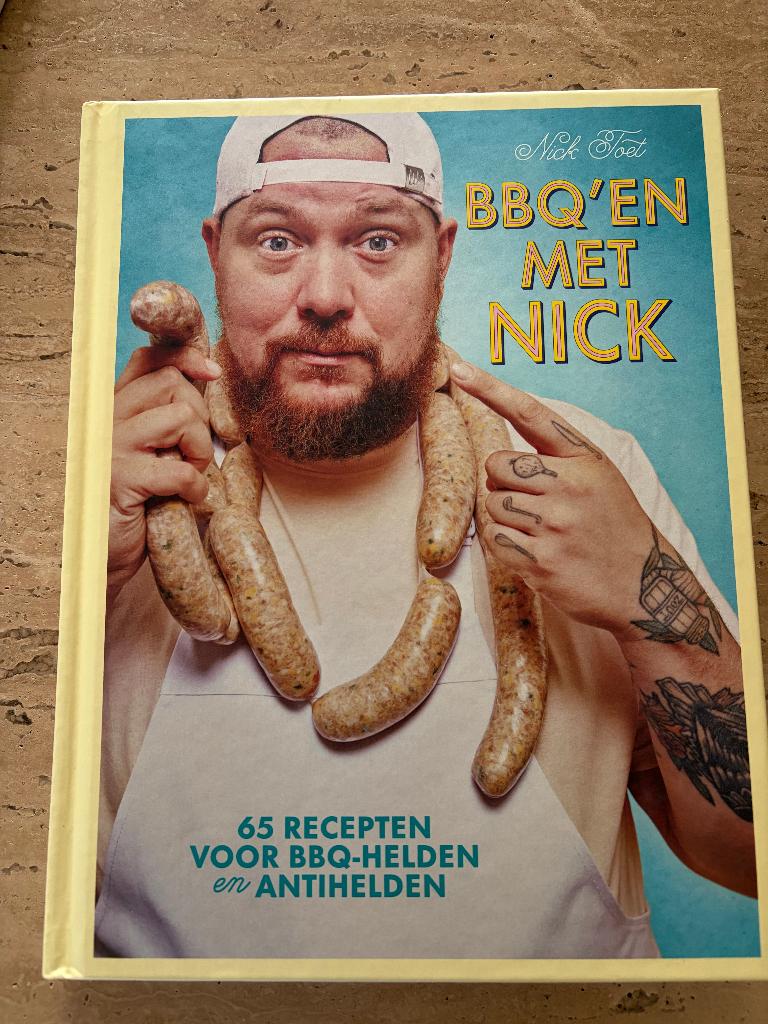 BBQ-en met Nick Eten voor je zieltje, Ophalen of Verzenden, Nieuw, Europa, Hoofdgerechten