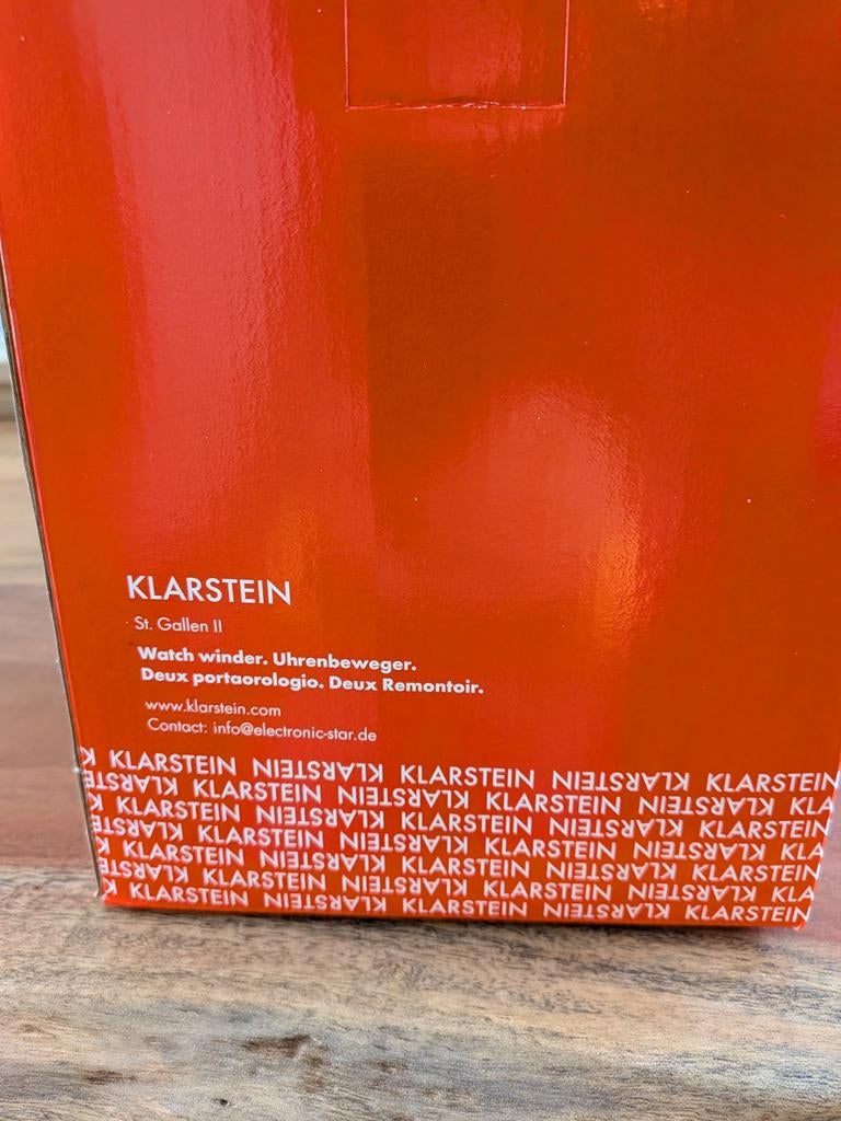 Klarstein Watch Winder St. Gallen II - Horlogebeweger, Sieraden, Tassen en Uiterlijk, Horloges | Heren, Ophalen of Verzenden