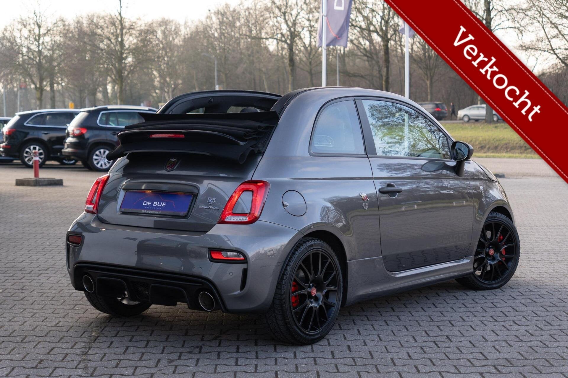 Fiat 500 C 1.4 T-Jet Abarth 595 Competizione|180Pk|Cabrio|Au, Auto's, Gebruikt, Euro 6, 4 cilinders, 1368 cc