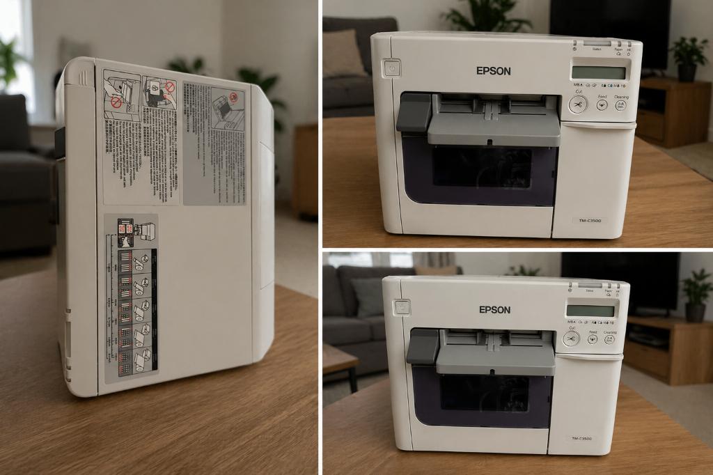 Epson TM-C3500 Kleuren Labelprinter, Computers en Software, Printers, Ophalen, Printer, Kleur printen, Zo goed als nieuw