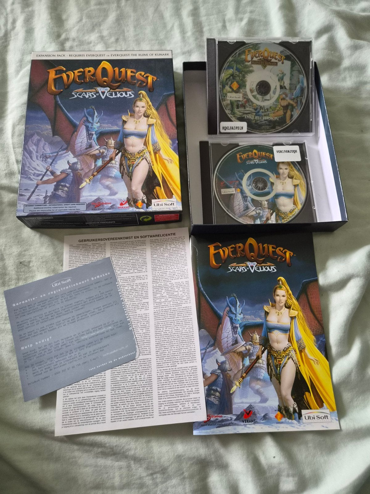 EverQuest: The Scars of Velious PC Big Box Ubi Soft, 1 speler, Ophalen of Verzenden, Zo goed als nieuw
