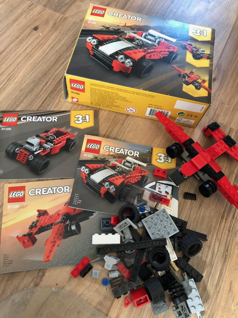 Lego creator set 31100, Kinderen en Baby's, Speelgoed | Duplo en Lego, Gebruikt, Lego, Ophalen of Verzenden, Inclusief doos