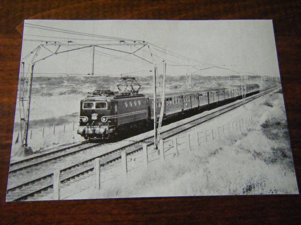 F42 - NS - Trein - Locomotief - Mooi/Oud 4, Ophalen of Verzenden, Trein, Overige typen
