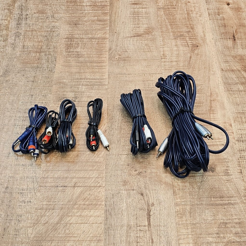 Bandridge SC110 OFC Jack  RCA (tulp) kabel + 5x audiokabels, Audio, Tv en Foto, Audiokabels en Televisiekabels, Ophalen of Verzenden