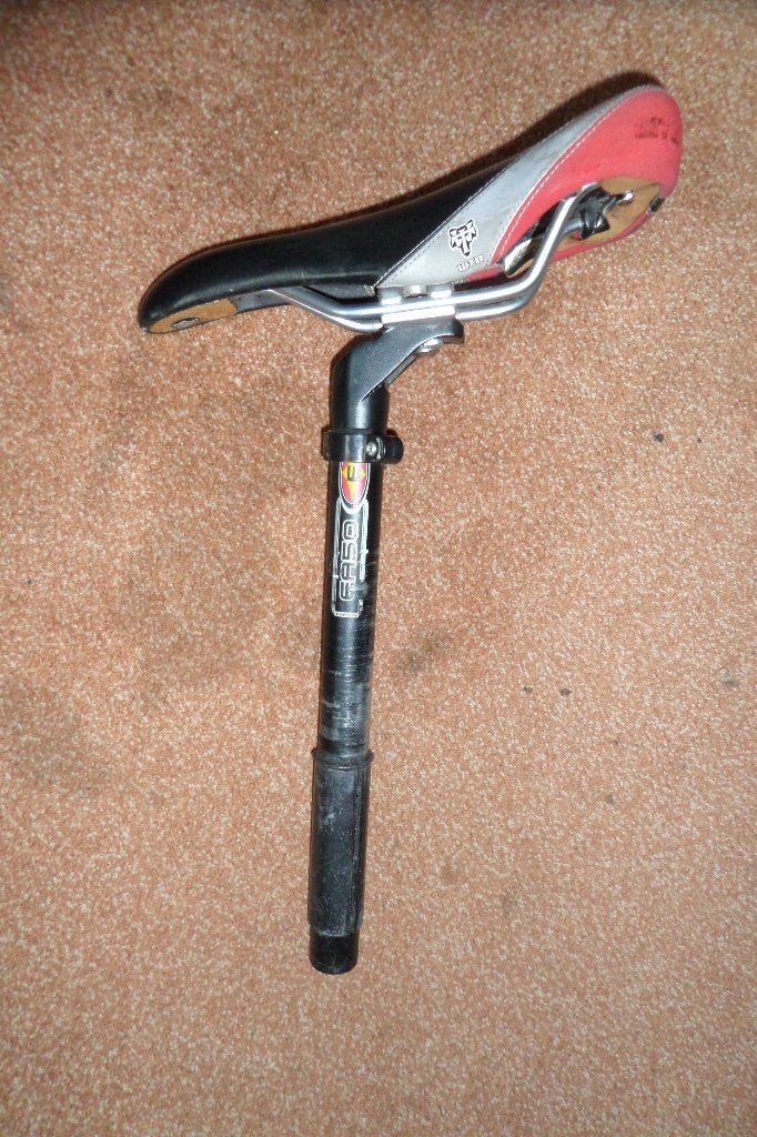 Zadelpen met zadel WTB - 27,2mm - €30,=, Ophalen, Zo goed als nieuw, Gravelbike, Zadel