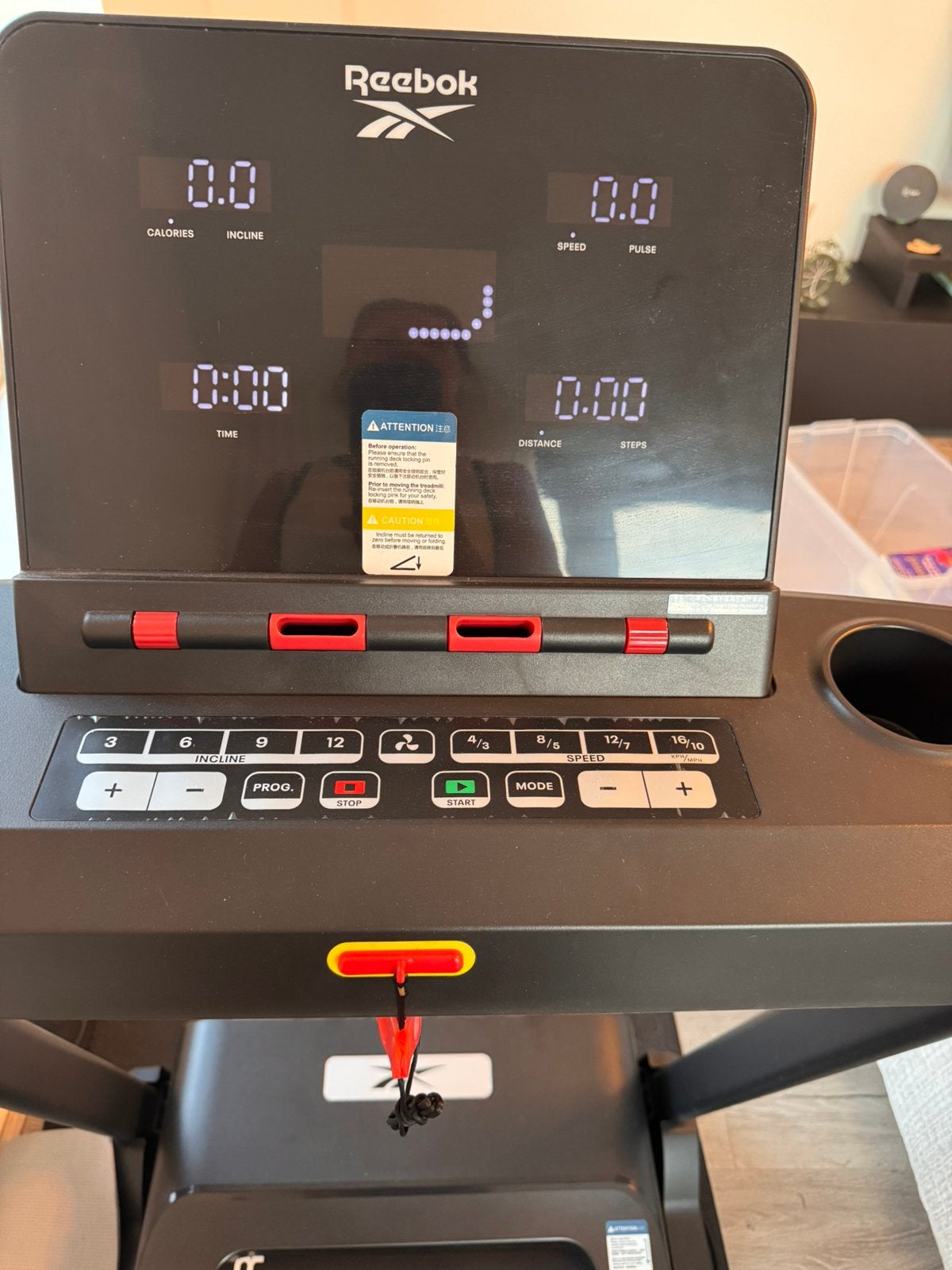 Reebok treadmills, Ophalen, Zo goed als nieuw, Loopband