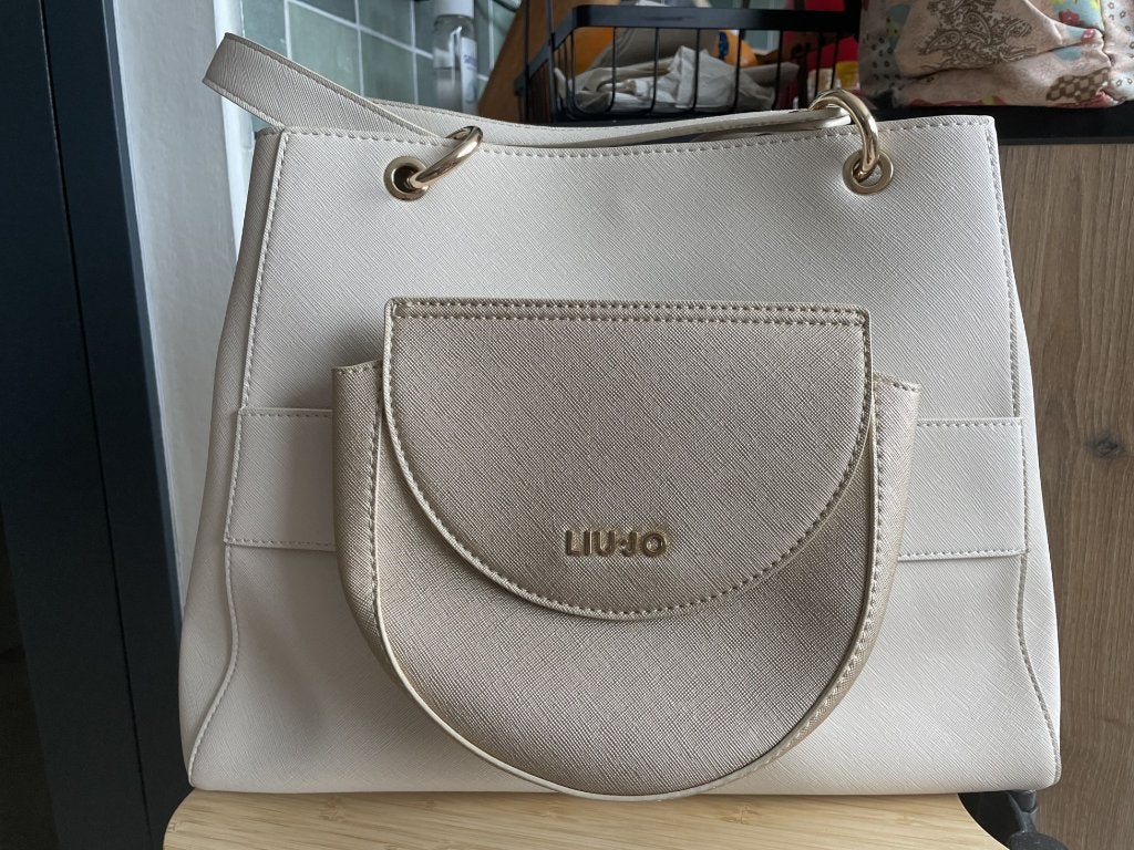 Creme schoudertas Liu Jo, Ophalen of Verzenden, Nieuw, Beige, Handtas