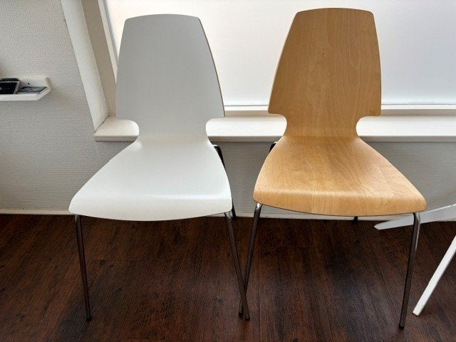 Ikea stoel Vilmar, Ophalen, Gebruikt, Wit, Vier