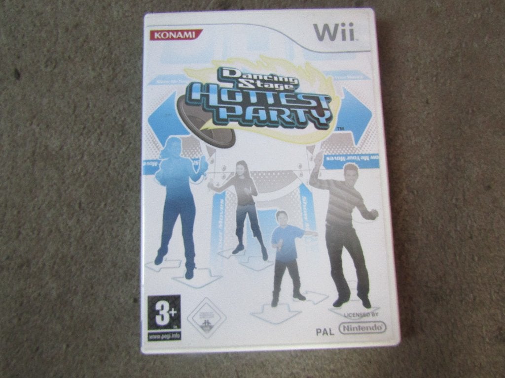 Wii spel: Dancing stage Hottesl party, Muziek, Gebruikt, 1 speler, Ophalen of Verzenden