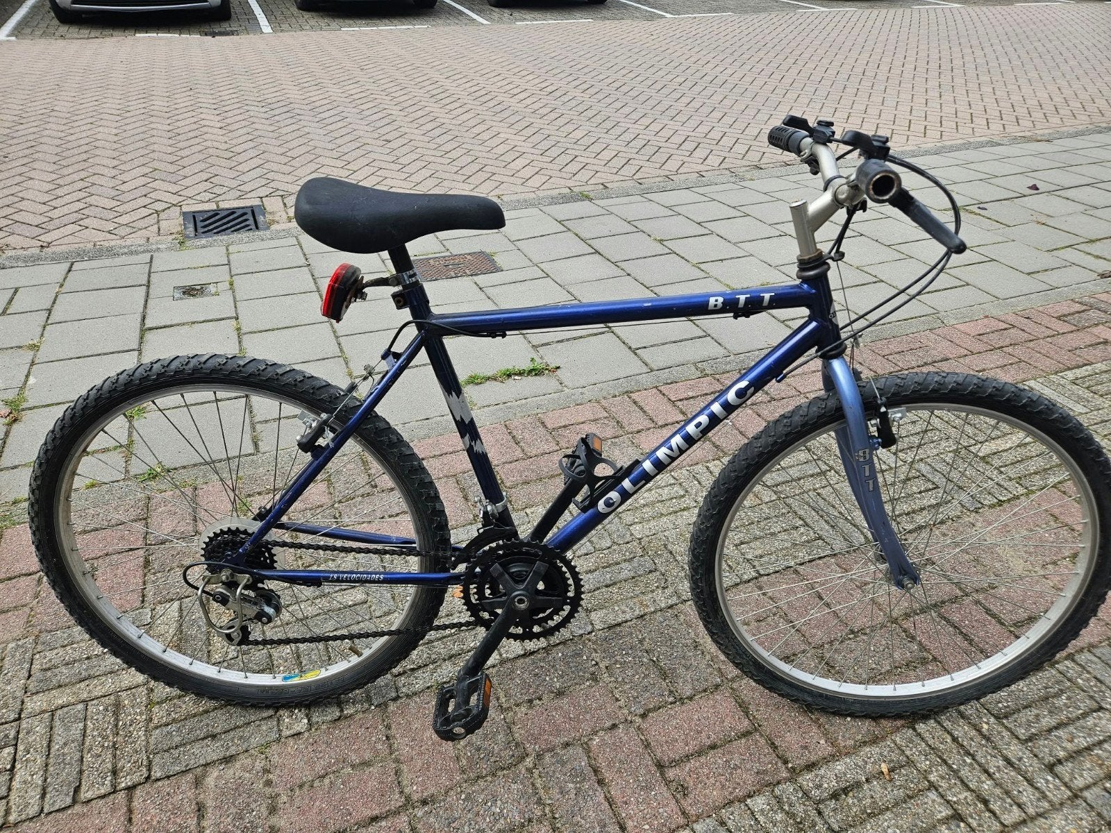 Jongens MTB 26 inch, Gebruikt, Velgrem, Versnellingen, Ophalen