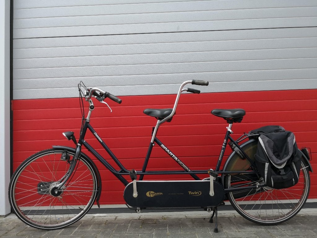 Mooie Spartandem, Fietsen en Brommers, Fietsen | Tandems, Minder dan 10 versnellingen, Sparta, Gebruikt, 51 tot 55 cm