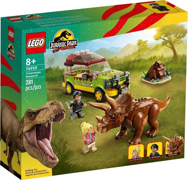 Lego Jurassic 76959 Triceraptops onderzoek, Jurassic World, Lego, Nieuw, Ophalen of Verzenden