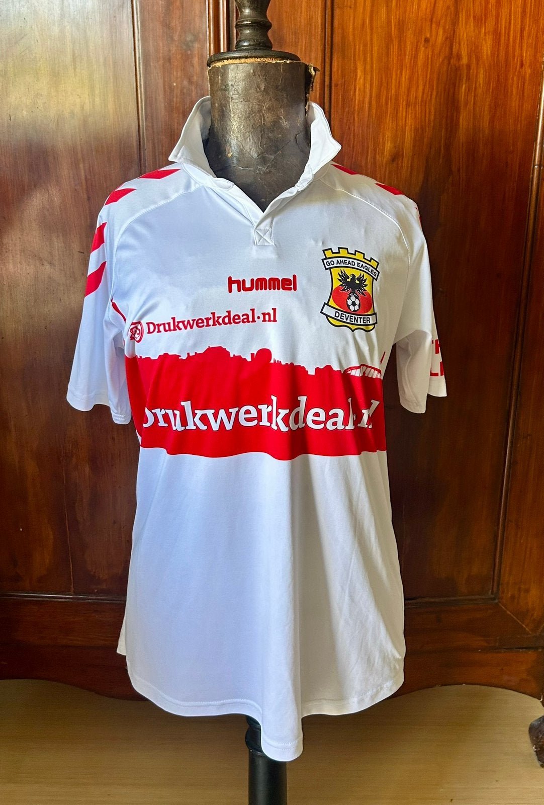 Matchworn shirt Go Ahead Eagles, Ophalen of Verzenden, Zo goed als nieuw, Overige binnenlandse clubs, Shirt