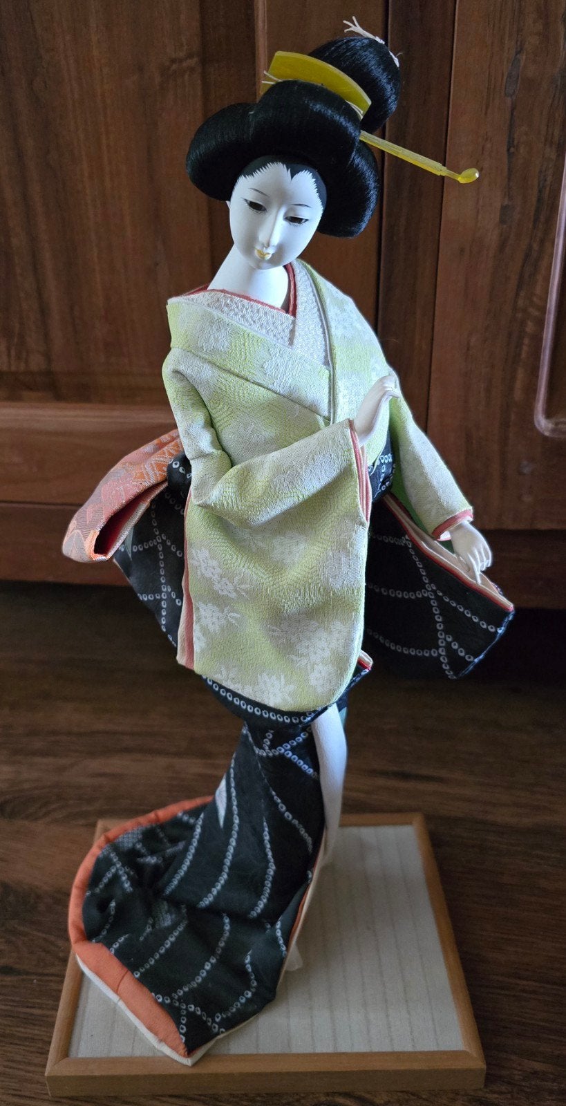 Vintage Japanse Geisha Pop in Kimono, Ophalen of Verzenden, Gebruikt, Pop