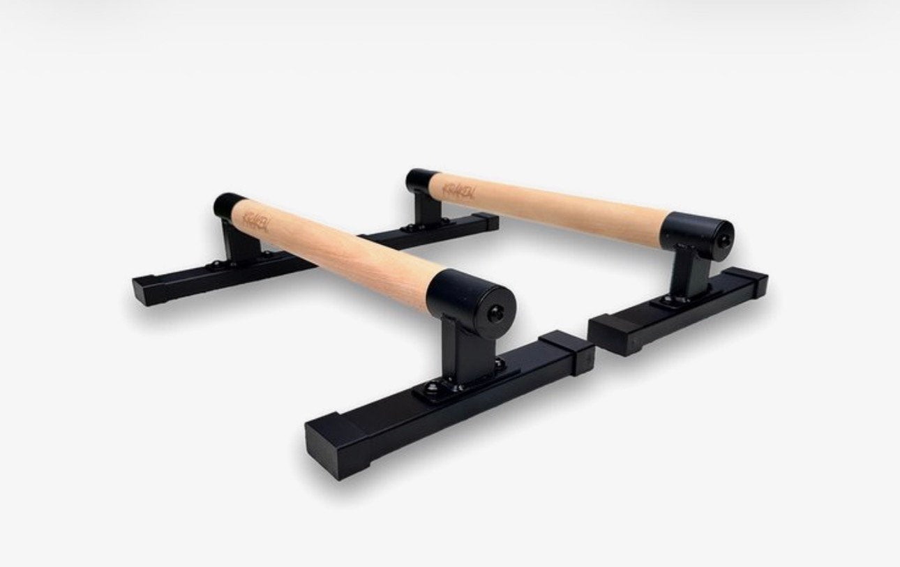 KRAKEN Parallettes 1 week gebruikt, Sport en Fitness, Ophalen, Zo goed als nieuw