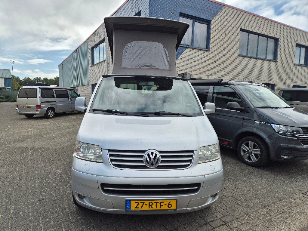 Vw T5 Hefdak camper 2.5TDI Airco 2005, Buscamper of Camperbus, Volkswagen, Tot en met 2, Bedrijf