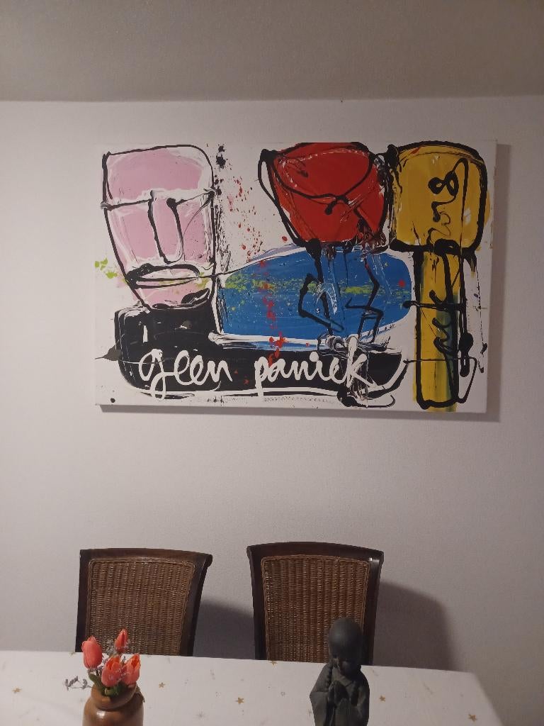 Jack art schilderij, Ophalen