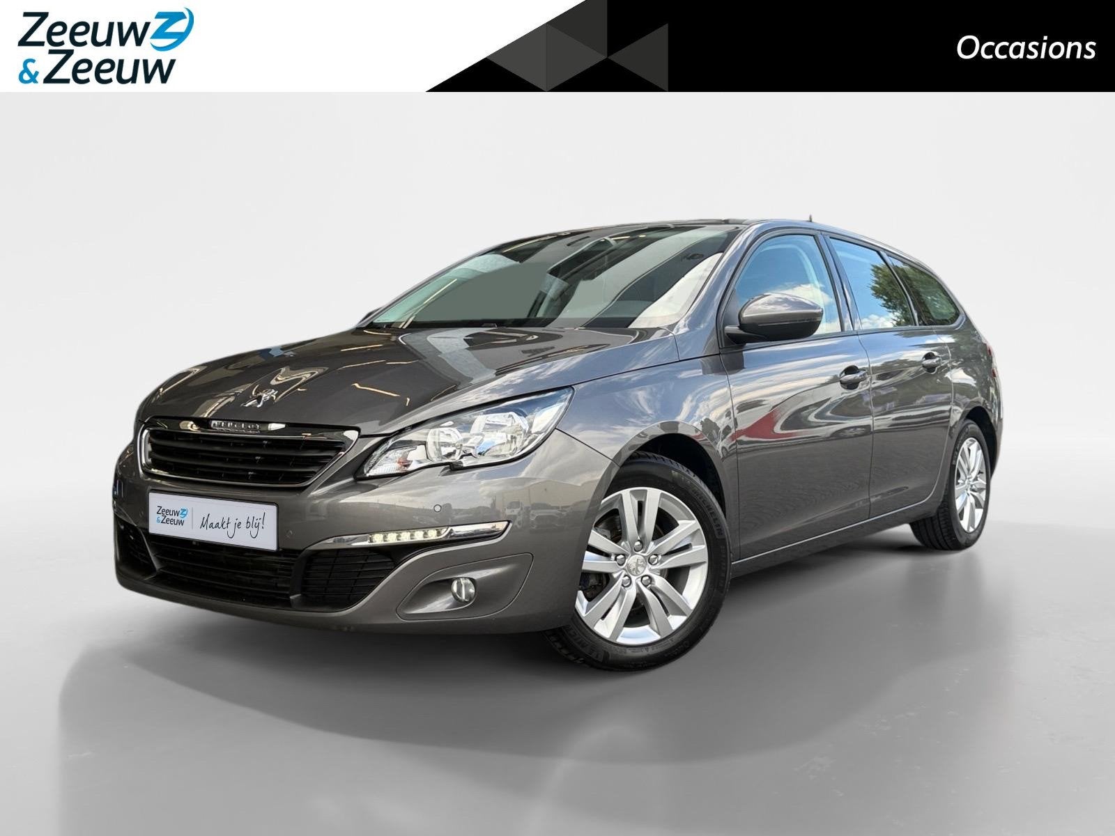 Peugeot 308 SW 1.2 PureTech Allure AUTOMAAT! | Cruise/Climat, Auto's, 12 maanden, Stof, Gebruikt, Euro 6