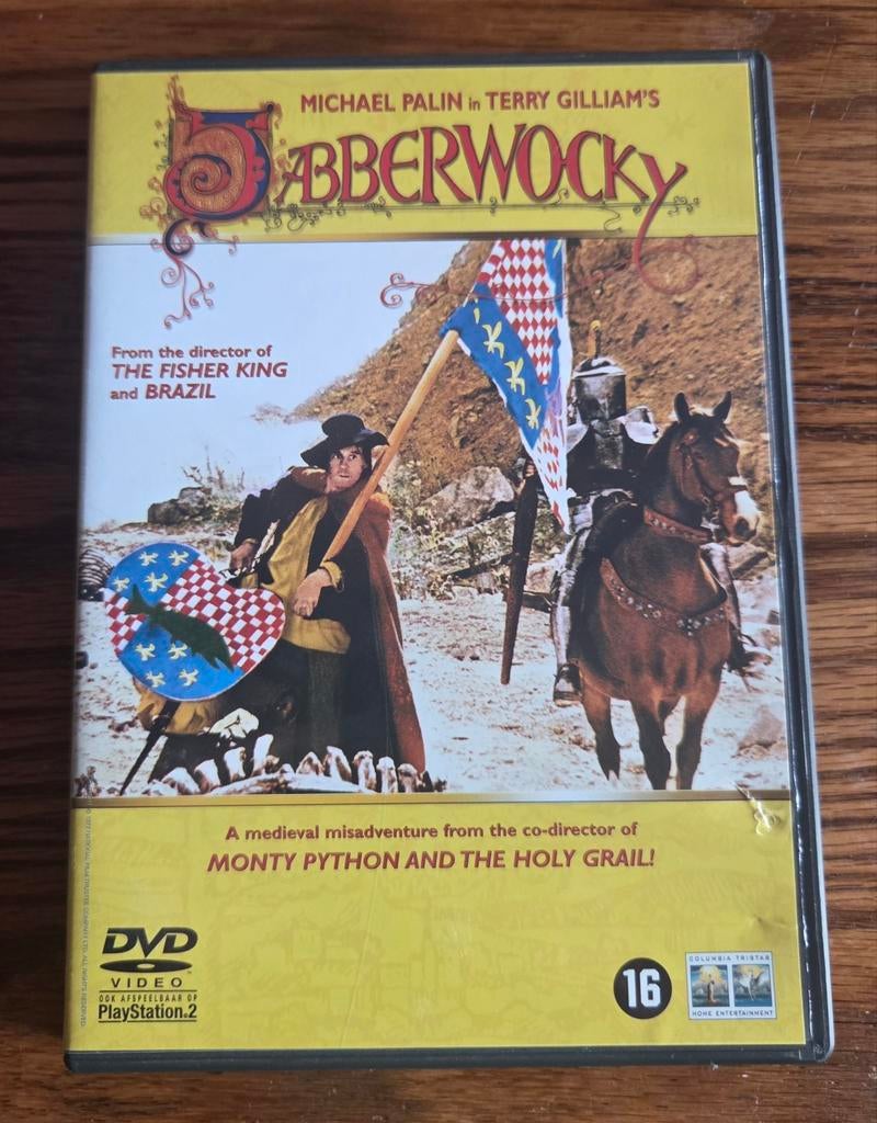 Jabberwocky - DVD, Vanaf 16 jaar, Ophalen of Verzenden, Zo goed als nieuw