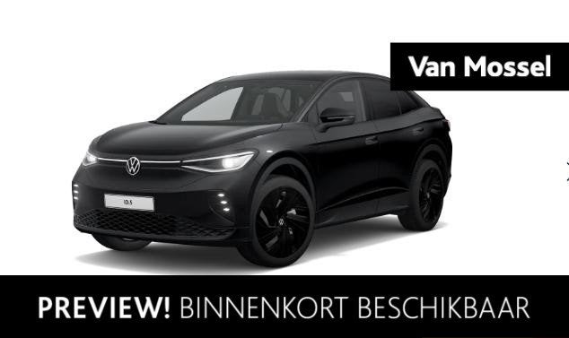 Volkswagen ID.5 GTX 77 kWh 299 PK| Dealeronderhouden | Panor, Auto's, 12 maanden, 33 min, Zwart, Vierwielaandrijving