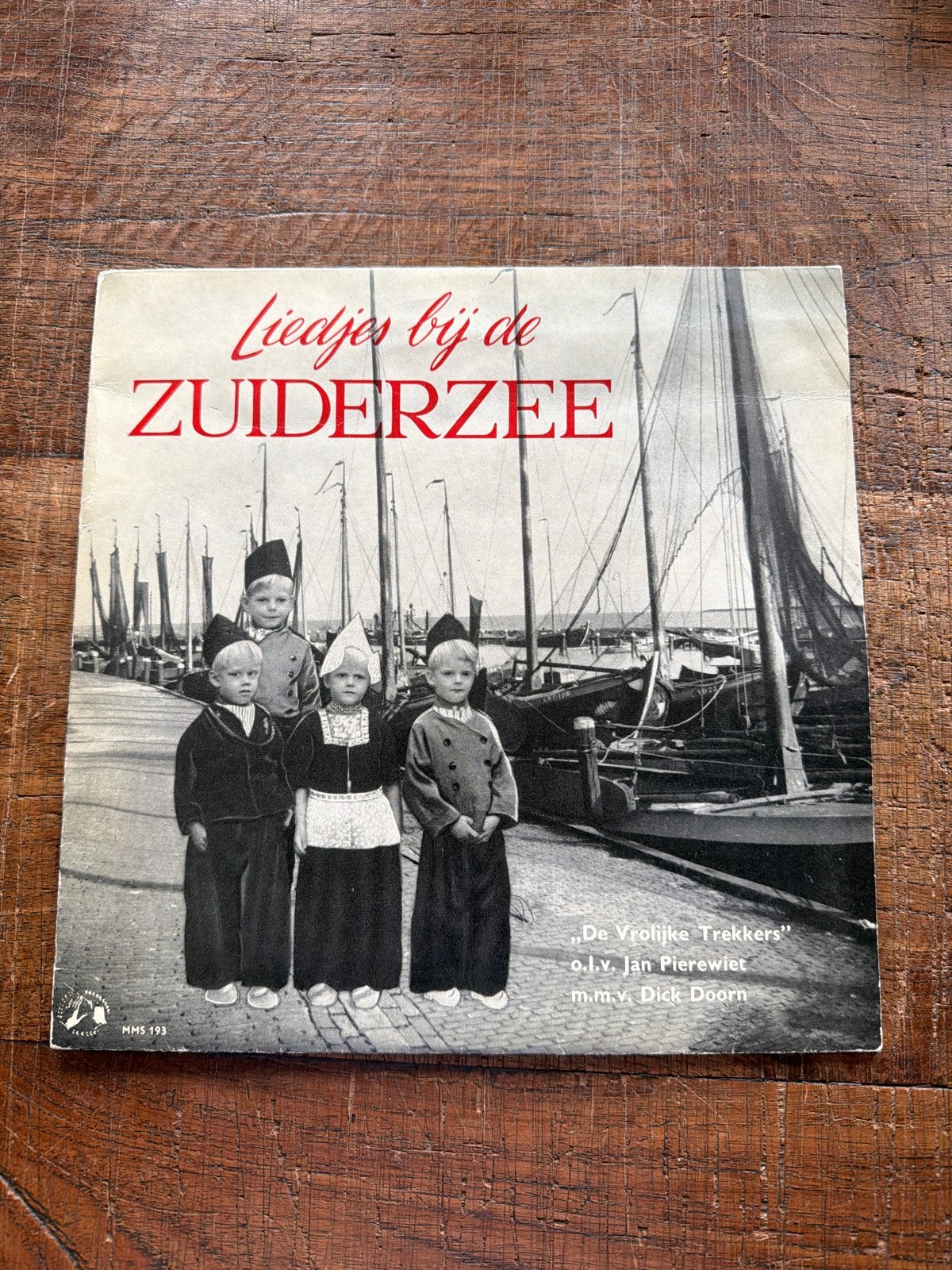 Liedjes bij de Zuiderzee - De Vrolijke Trekkers LP, Cd's en Dvd's, LP, Gebruikt, Ophalen of Verzenden, 12 inch