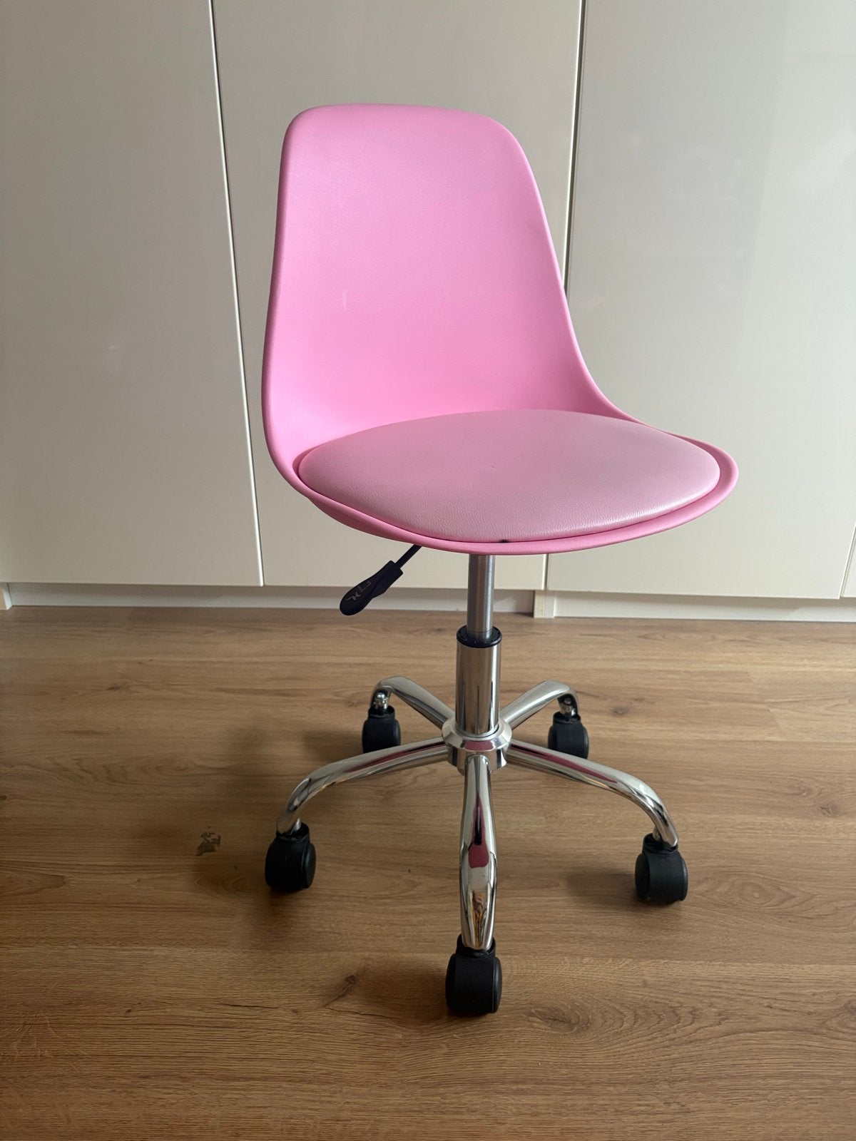 Kinder-bureaustoel roze, Ophalen, Zo goed als nieuw, Roze, Bureaustoel