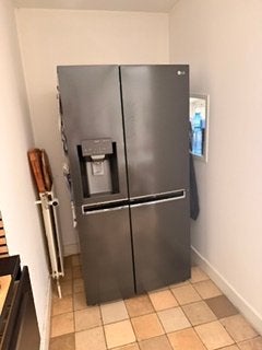 LG GSJ961MCCZ Amerikaanse Koelkast - Side-by-Side, Ophalen, Gebruikt, 200 liter of meer, 60 cm of meer