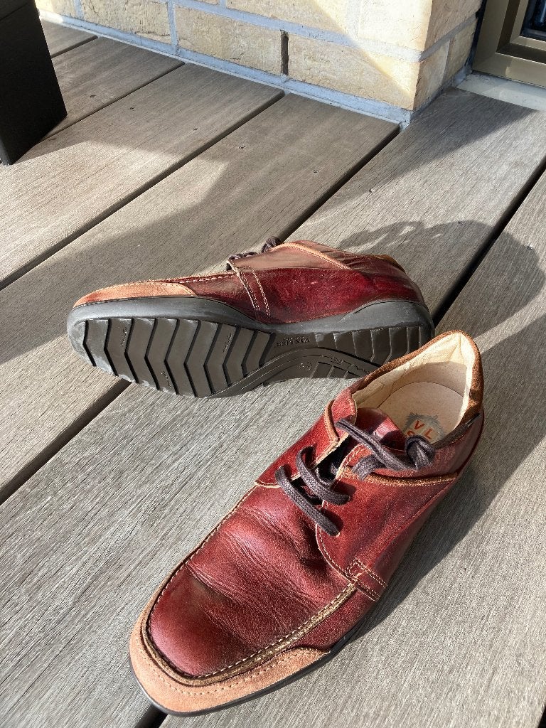 Van Lier schoenen, Ophalen of Verzenden, Zo goed als nieuw, Bruin, Veterschoenen